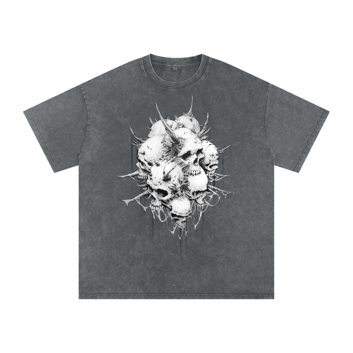 Snow Washed Oversized Apparition of Death T-Shirt
