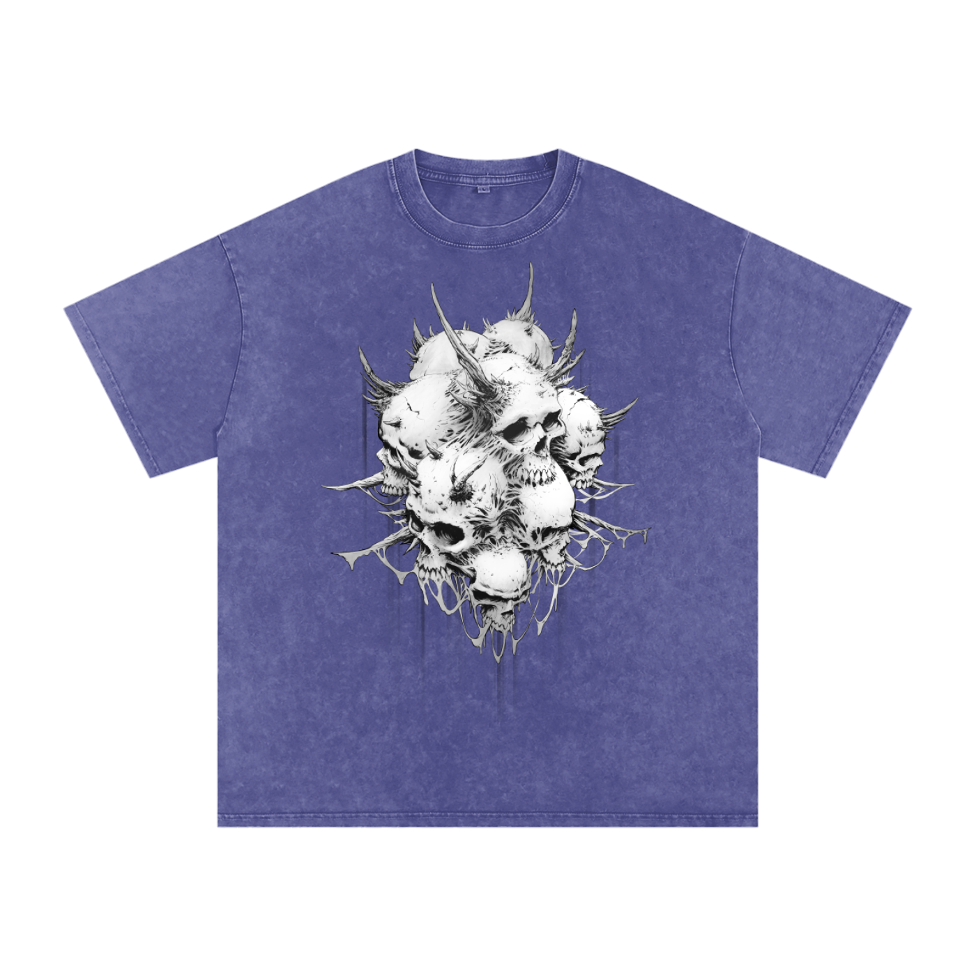 Snow Washed Oversized Apparition of Death T-Shirt