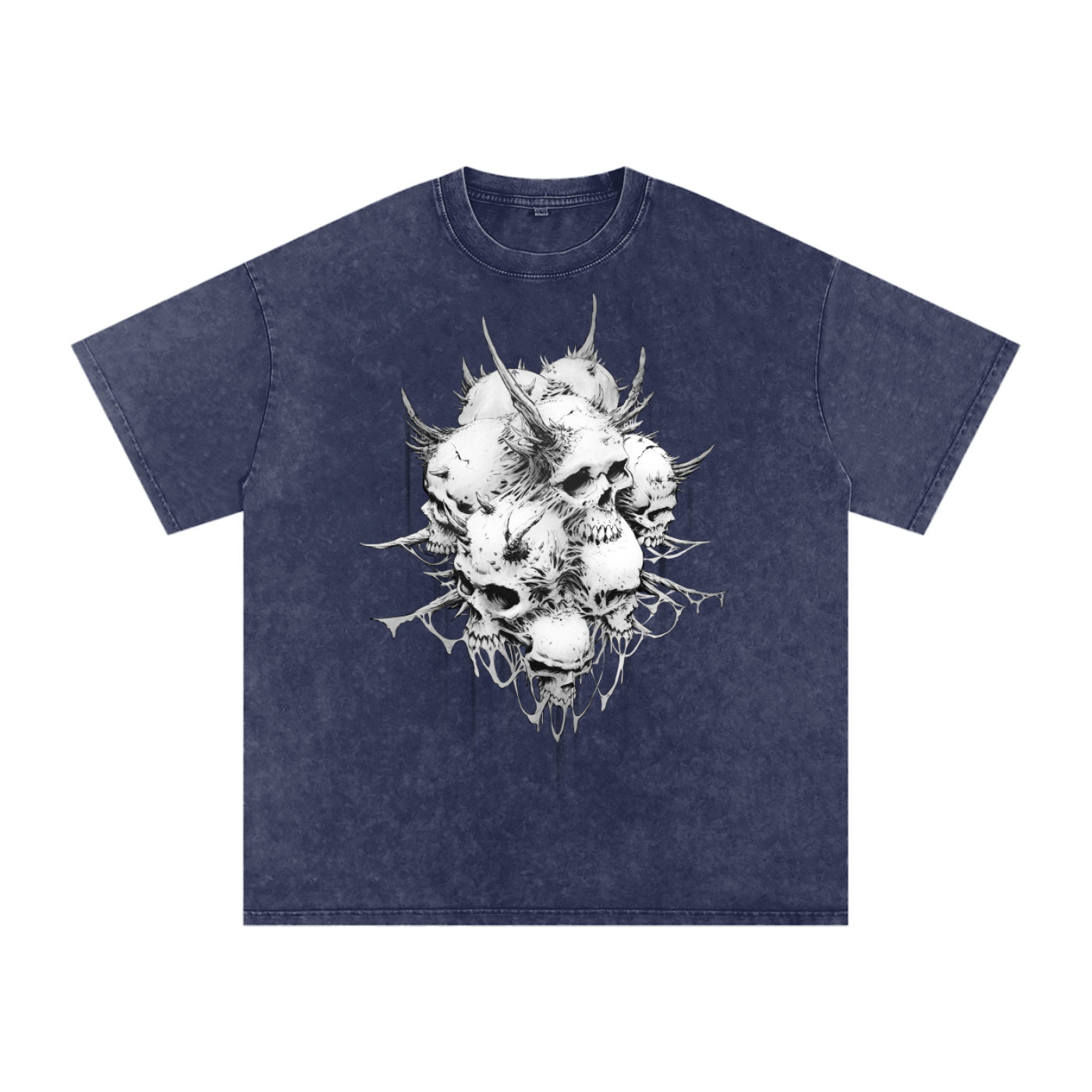 Snow Washed Oversized Apparition of Death T-Shirt