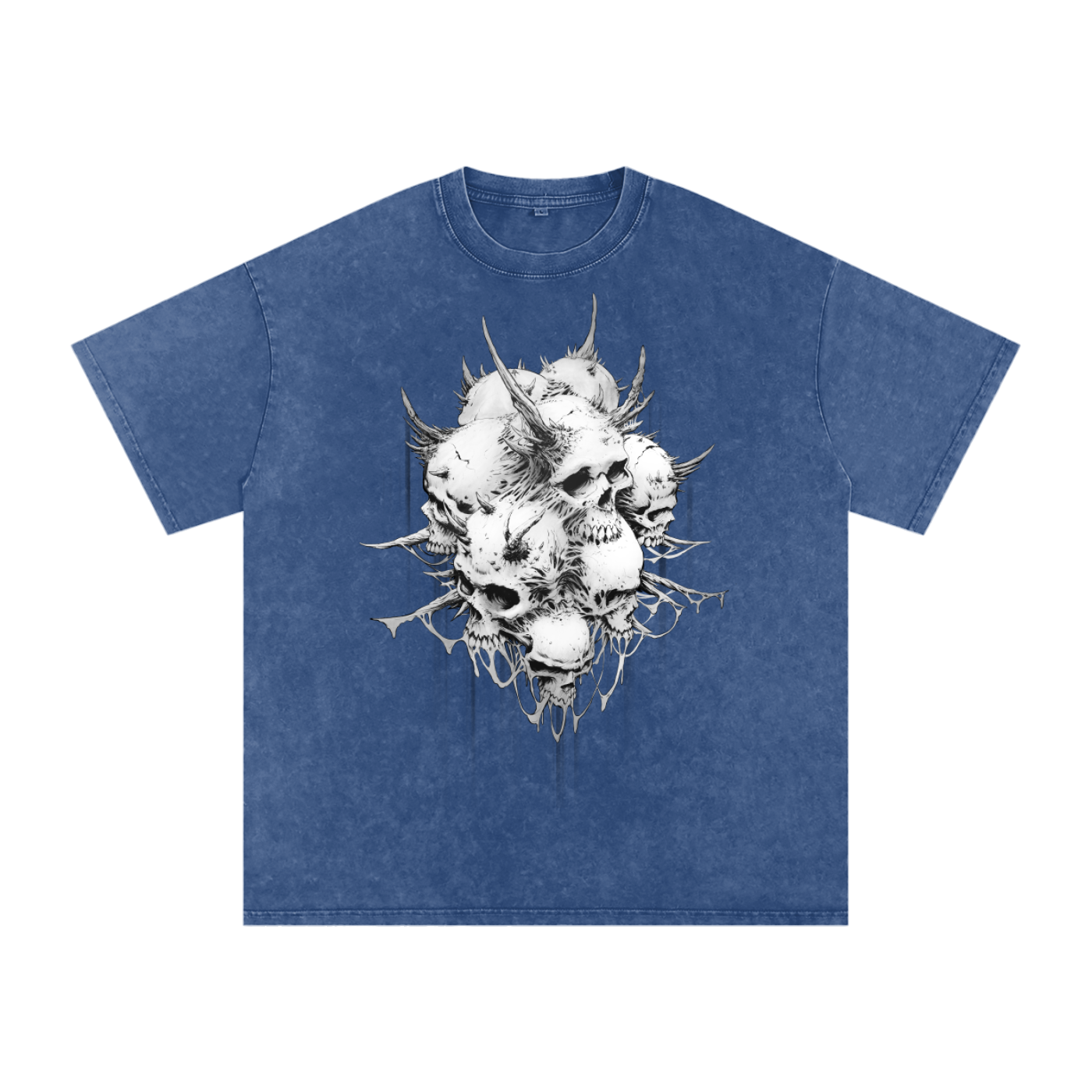 Snow Washed Oversized Apparition of Death T-Shirt