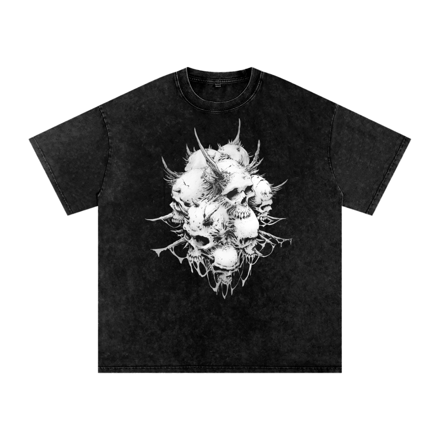 Snow Washed Oversized Apparition of Death T-Shirt
