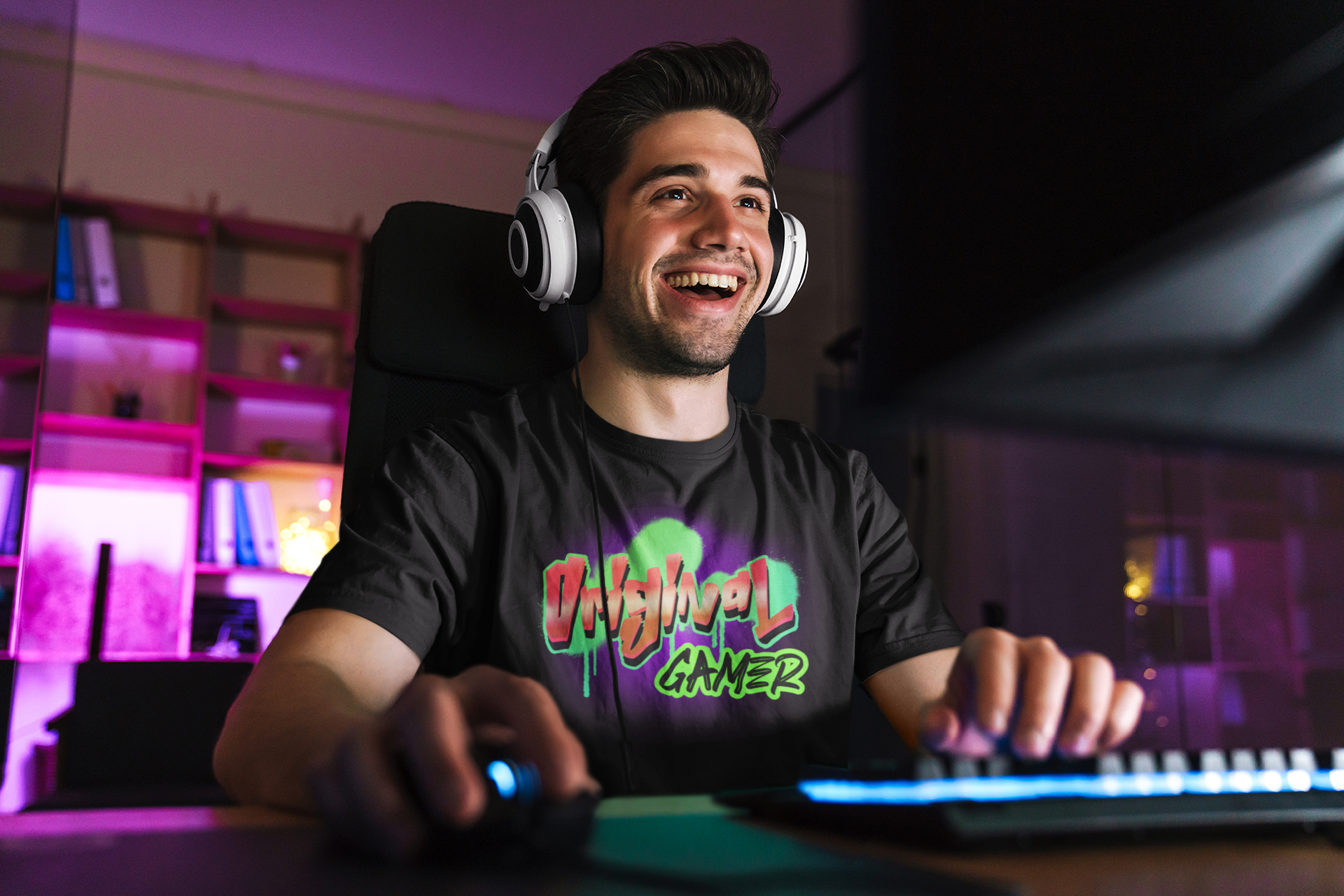 Original Gamer – Toxic Rush Edition | Retro Gaming Streetwear