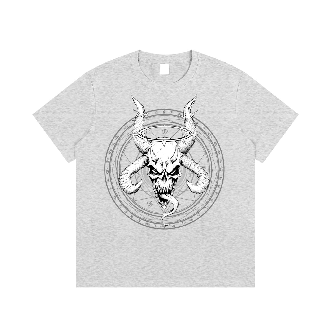 Divine Death – Light Edition | Gothic Skull & Sigil Streetwear