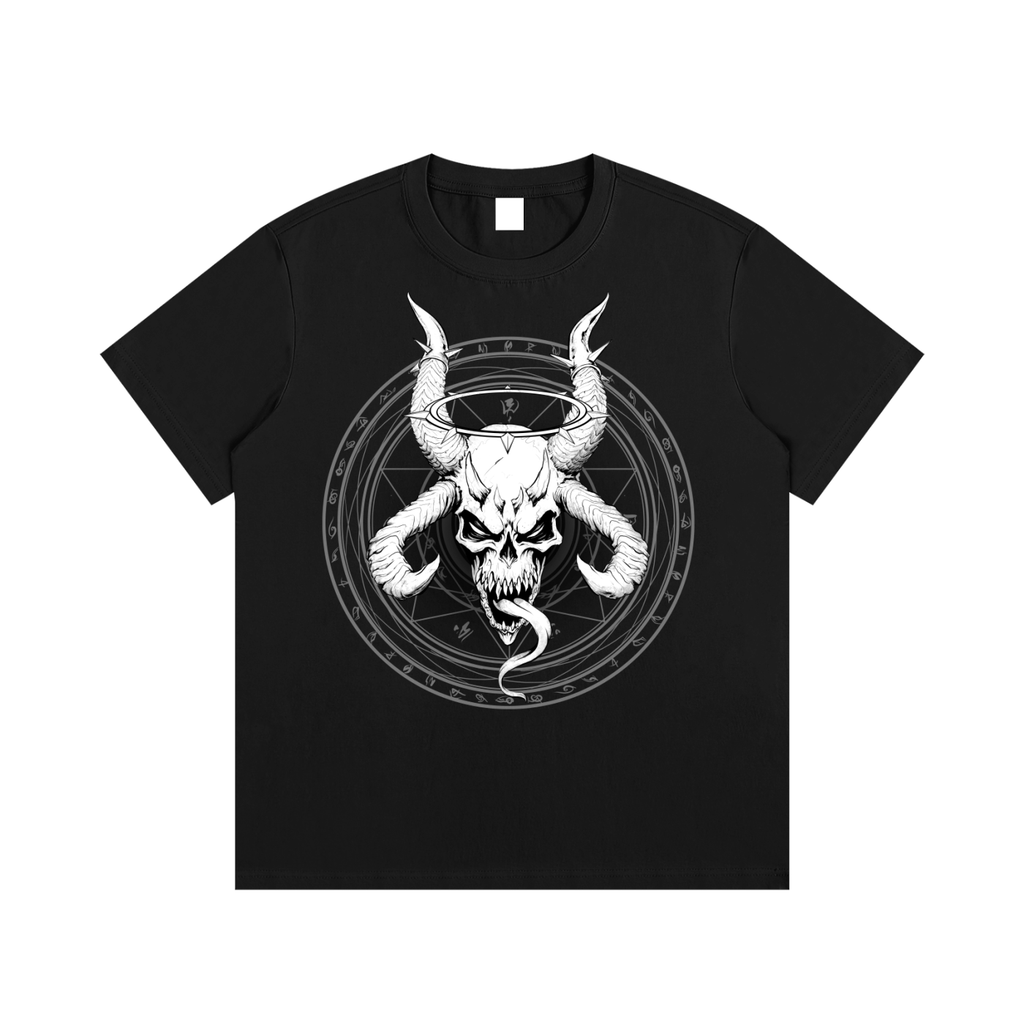 gothic skull,demon skull,skull,demon,sigil,occult,horns