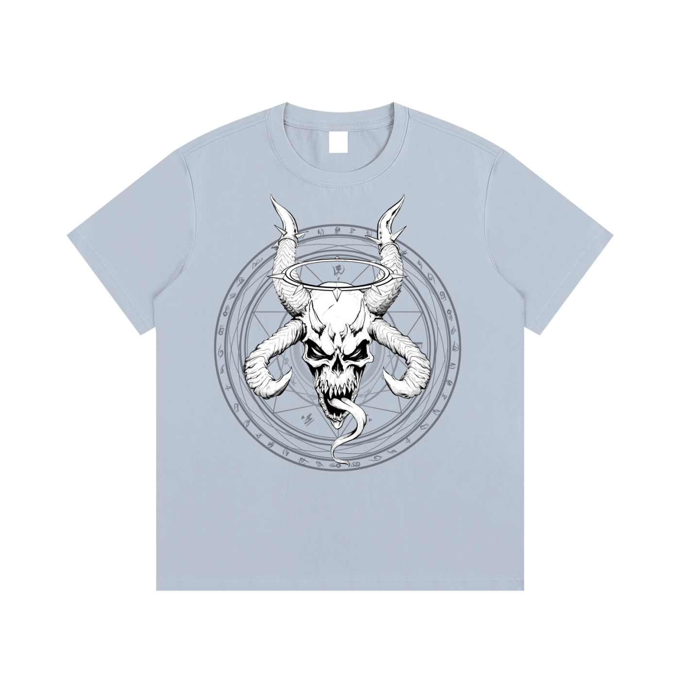 Divine Death – Light Edition | Gothic Skull & Sigil Streetwear