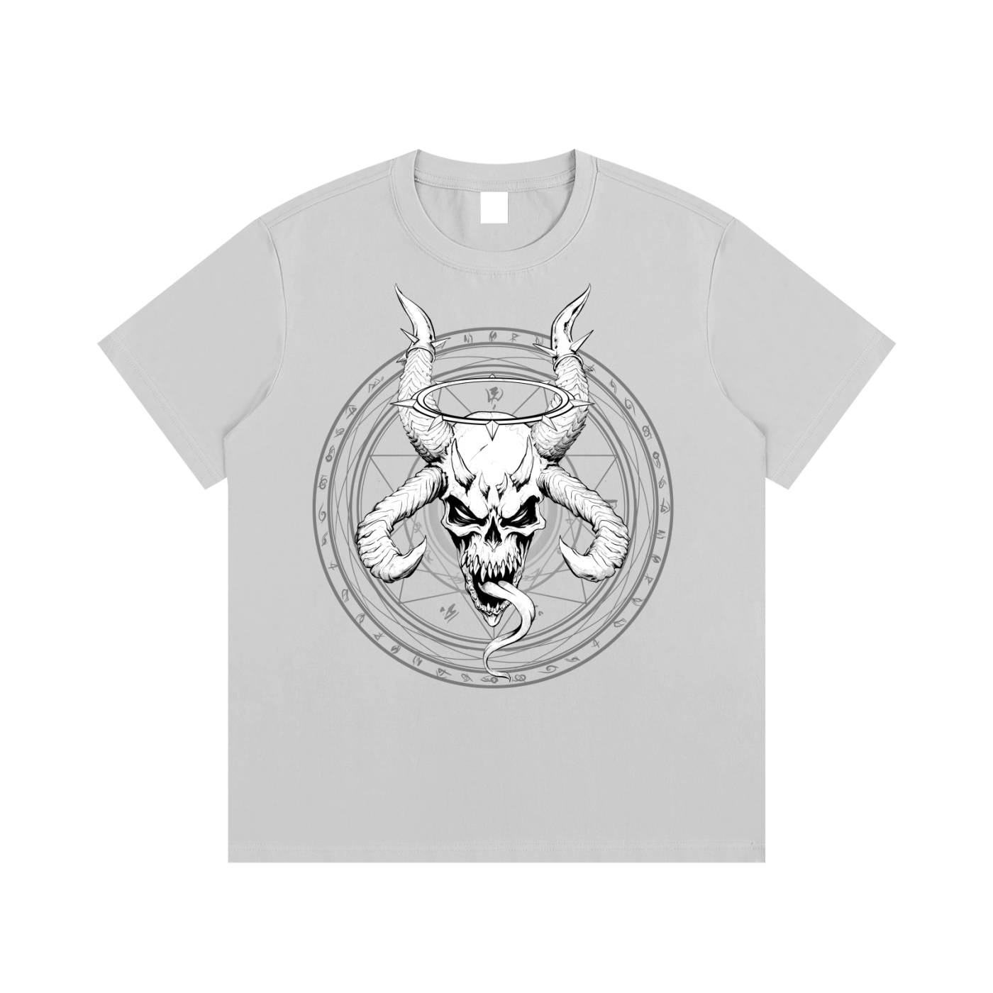 Divine Death – Light Edition | Gothic Skull & Sigil Streetwear