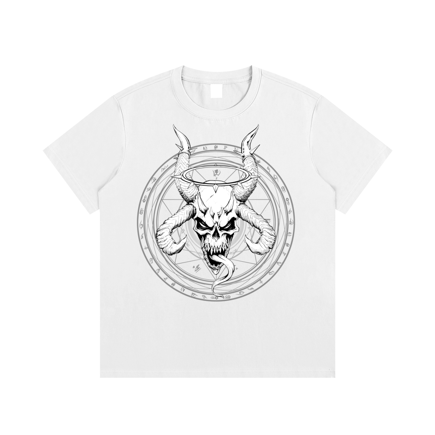 Divine Death – Light Edition | Gothic Skull & Sigil Streetwear