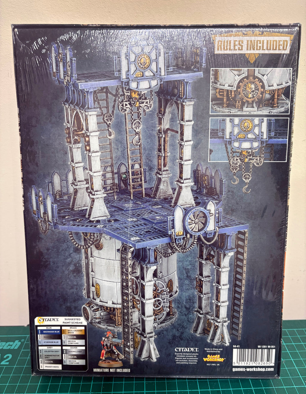 Warhammer 40,000 Sector Mechanicus: Ferratonic Incinerator – OOP Terrain Kit | Factory Sealed