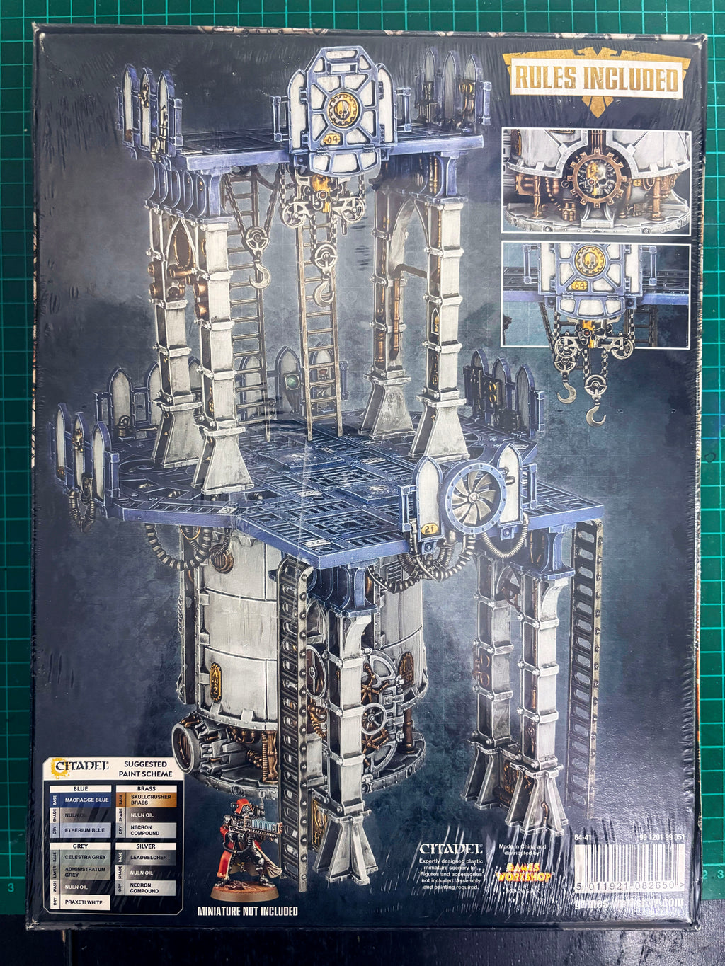 Warhammer 40,000 Sector Mechanicus: Ferratonic Incinerator – OOP Terrain Kit | Factory Sealed