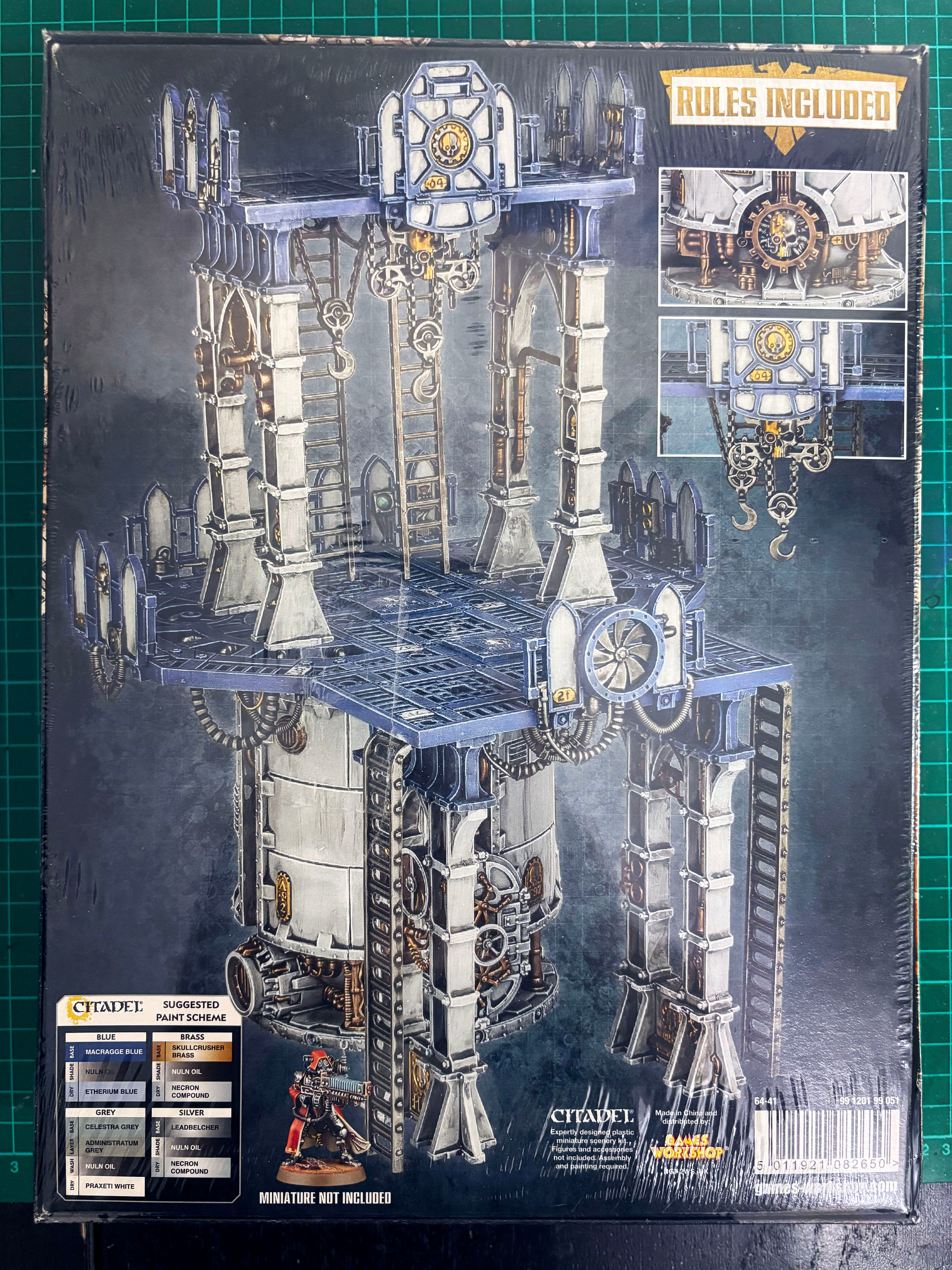 Warhammer 40,000 Sector Mechanicus: Ferratonic Incinerator – OOP Terrain Kit | Factory Sealed