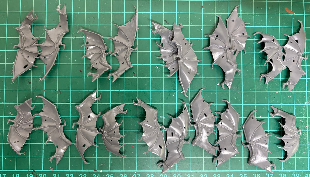 Tyranid Gargoyle Wings Pack – 20pcs Conversion Bits Warhammer 40K Tyranids