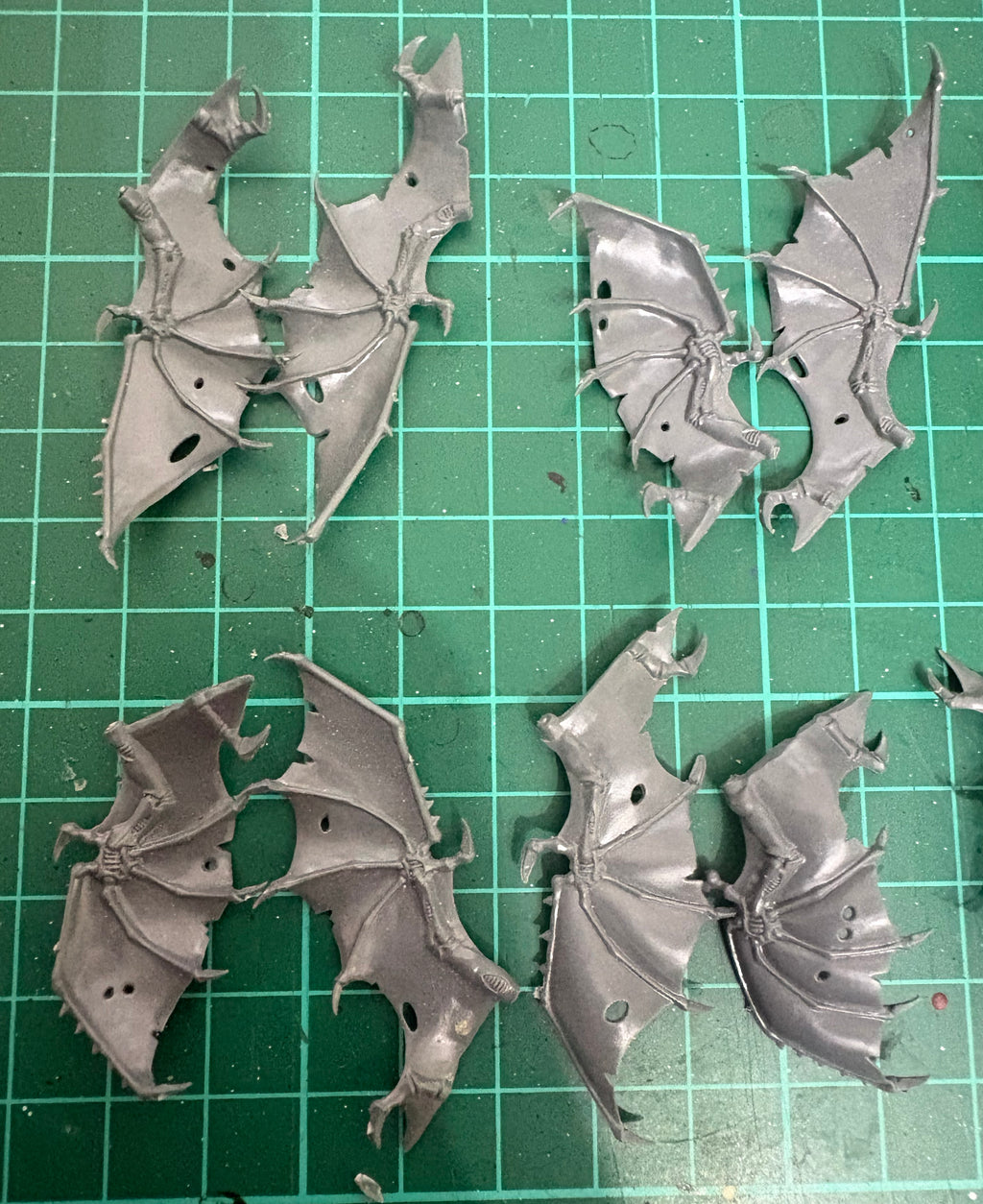 Tyranid Gargoyle Wings Pack – 20pcs Conversion Bits Warhammer 40K Tyranids
