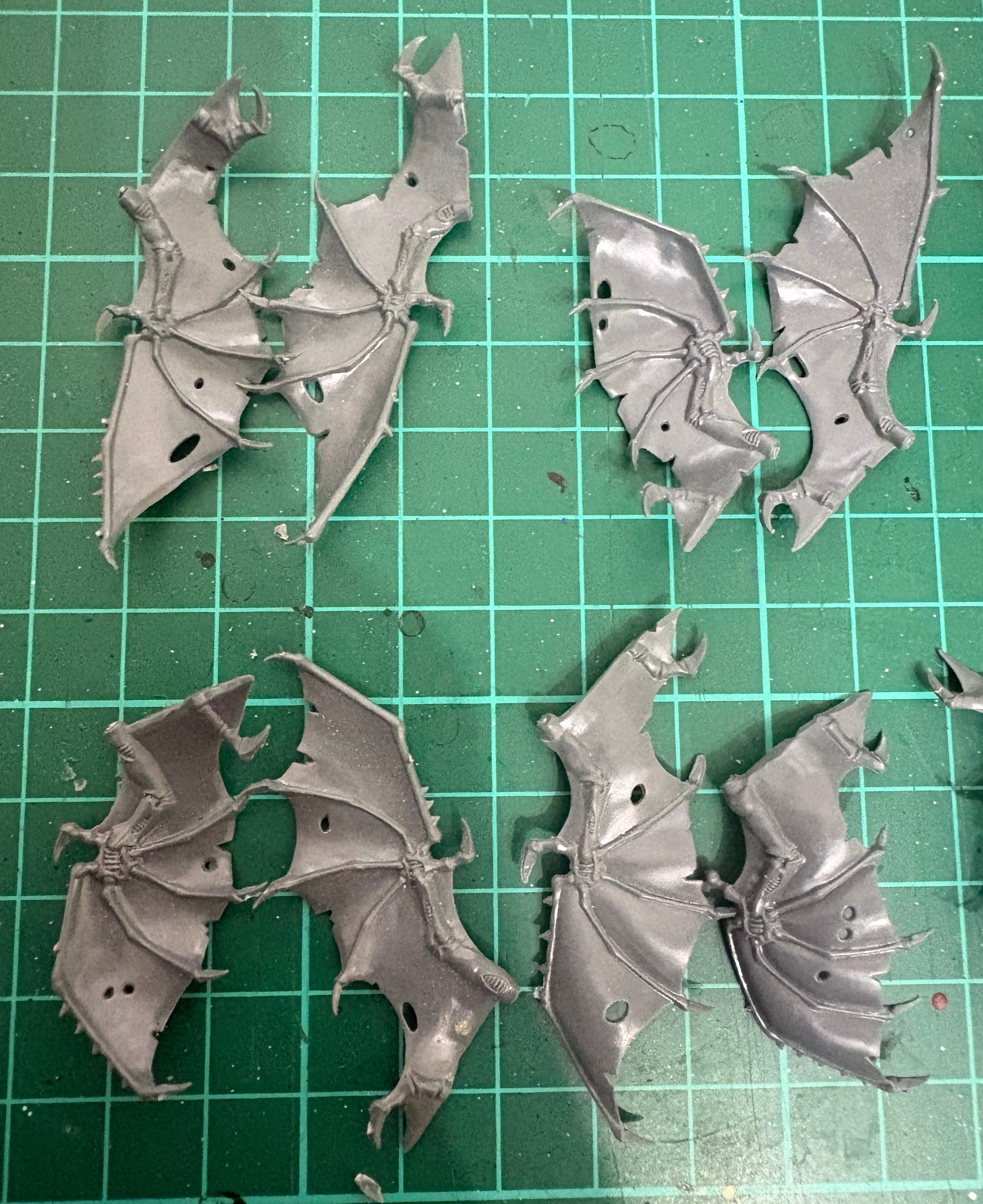 Tyranid Gargoyle Wings Pack – 20pcs Conversion Bits Warhammer 40K Tyranids