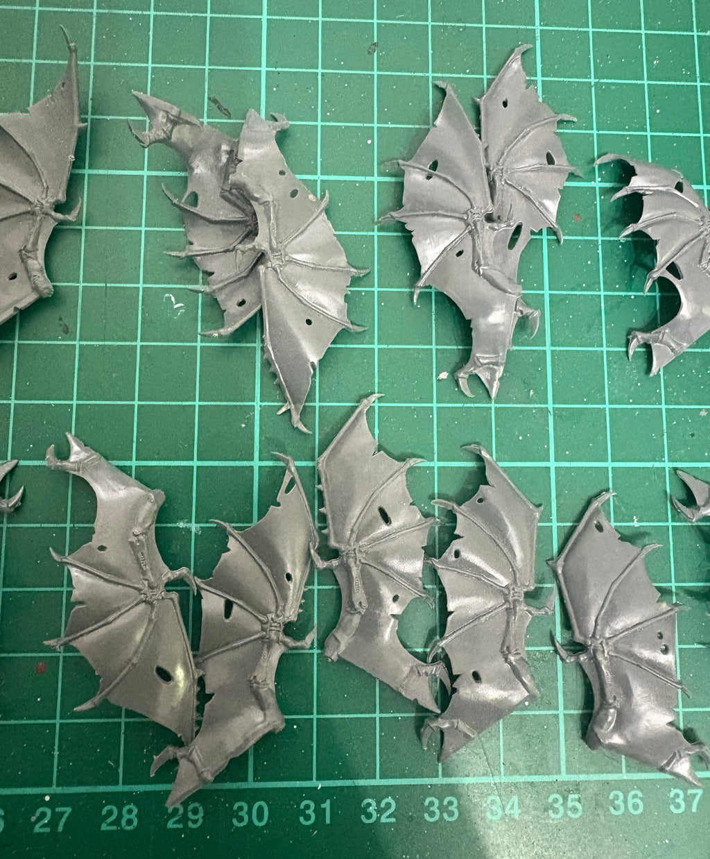 Tyranid Gargoyle Wings Pack – 20pcs Conversion Bits Warhammer 40K Tyranids