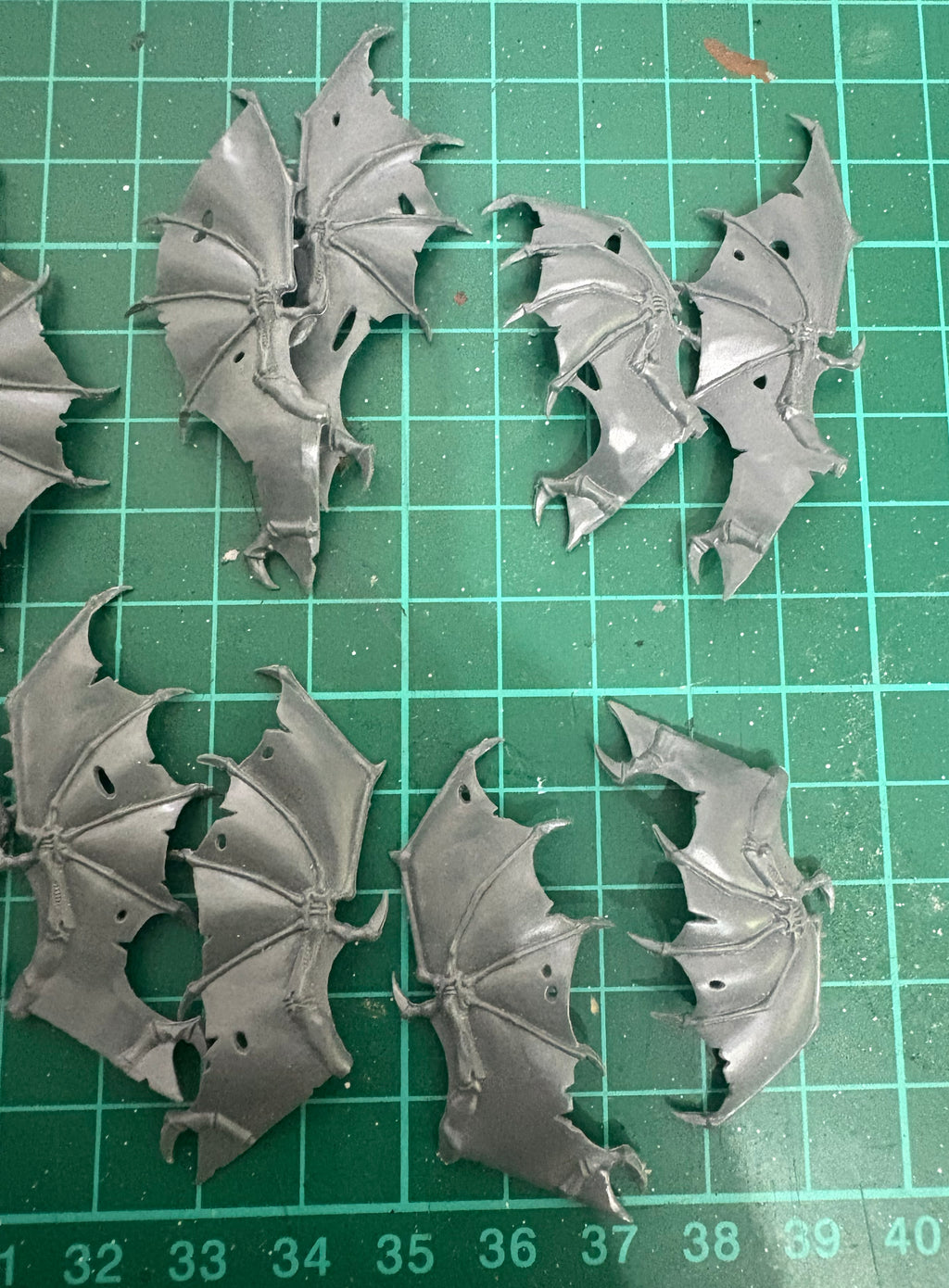 Tyranid Gargoyle Wings Pack – 20pcs Conversion Bits Warhammer 40K Tyranids