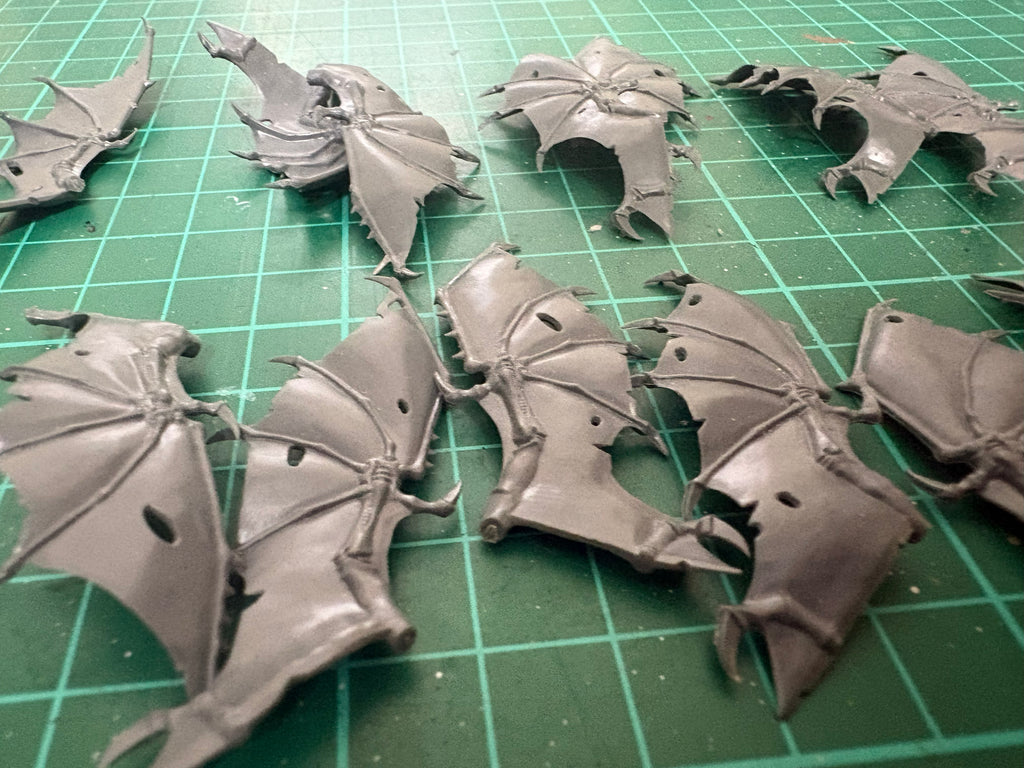 Tyranid Gargoyle Wings Pack – 20pcs Conversion Bits Warhammer 40K Tyranids