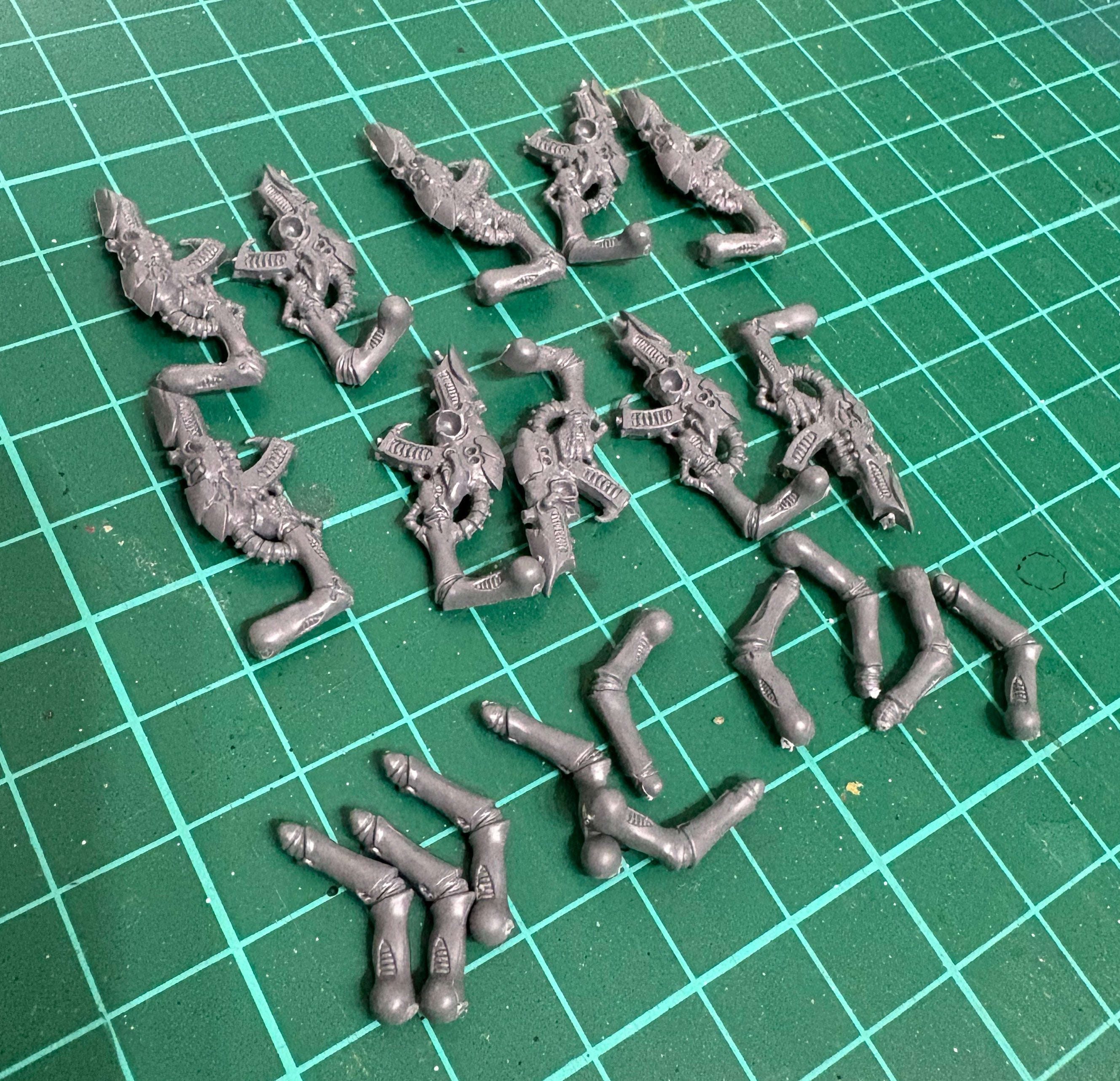 Tyranids Gargoyle Arms & Fleshborers x10 Pairs – Warhammer 40K Conversion Bits