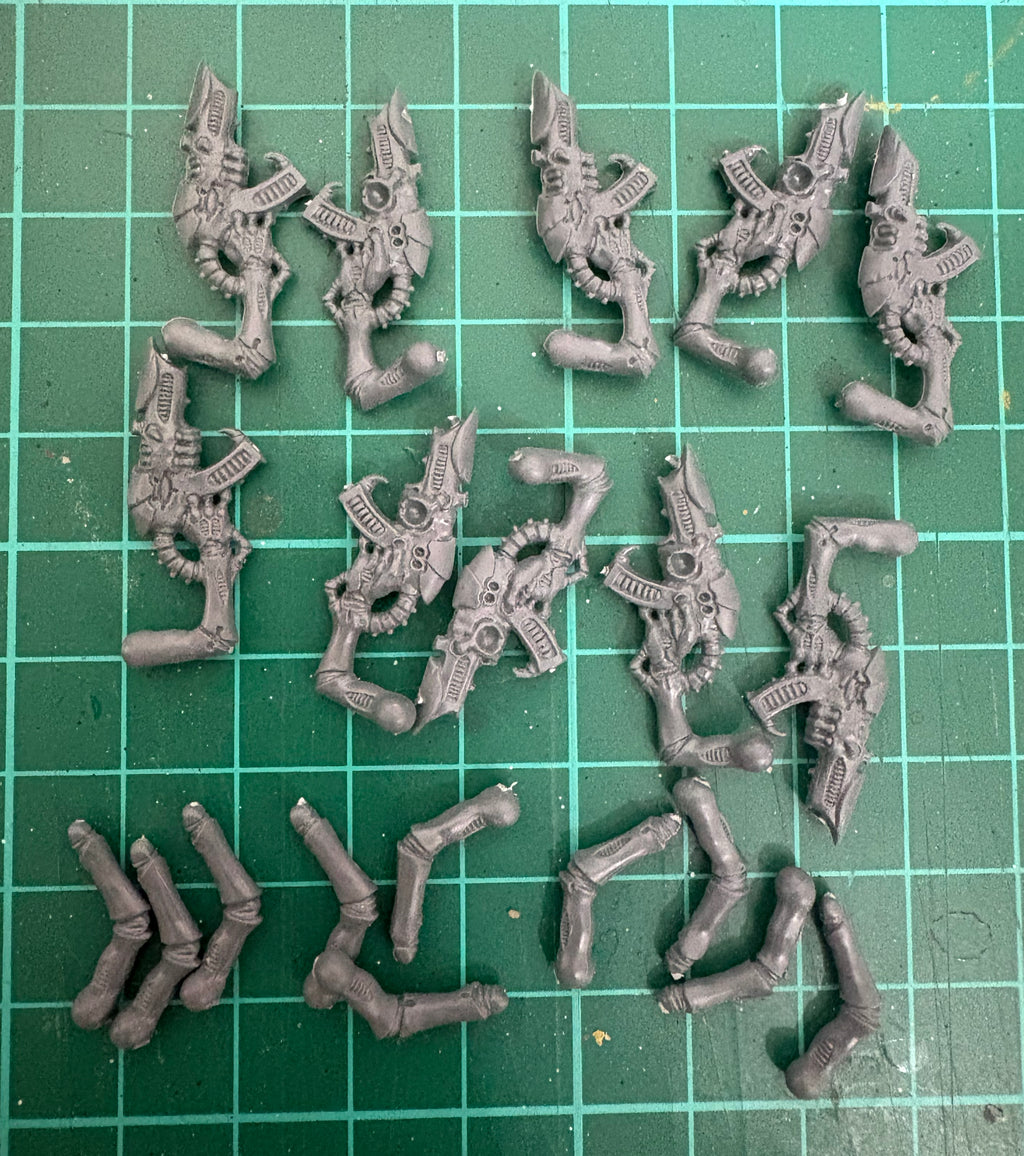 Tyranids Gargoyle Arms & Fleshborers x10 Pairs – Warhammer 40K Conversion Bits