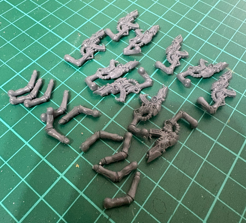 Tyranids Gargoyle Arms & Fleshborers x10 Pairs – Warhammer 40K Conversion Bits