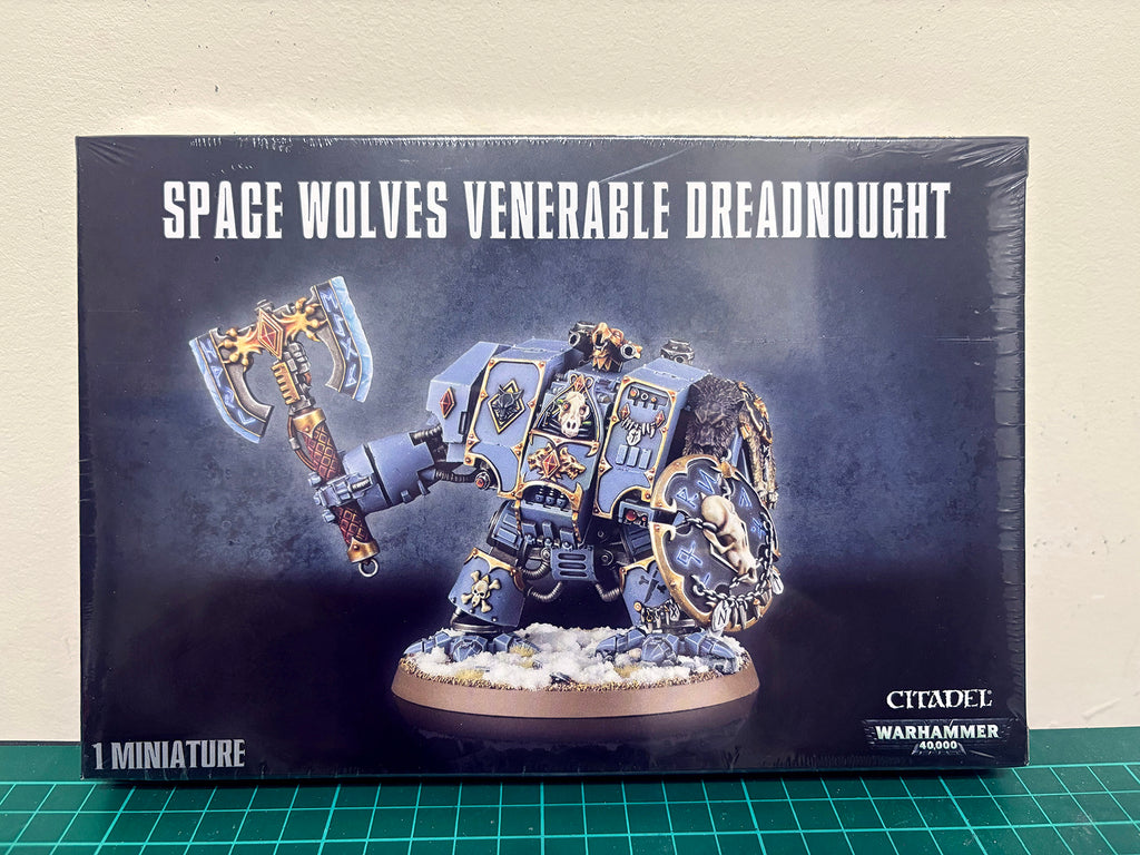 Warhammer 40K – Space Wolves Venerable Dreadnought – New & Sealed | Space Marines | Games Workshop