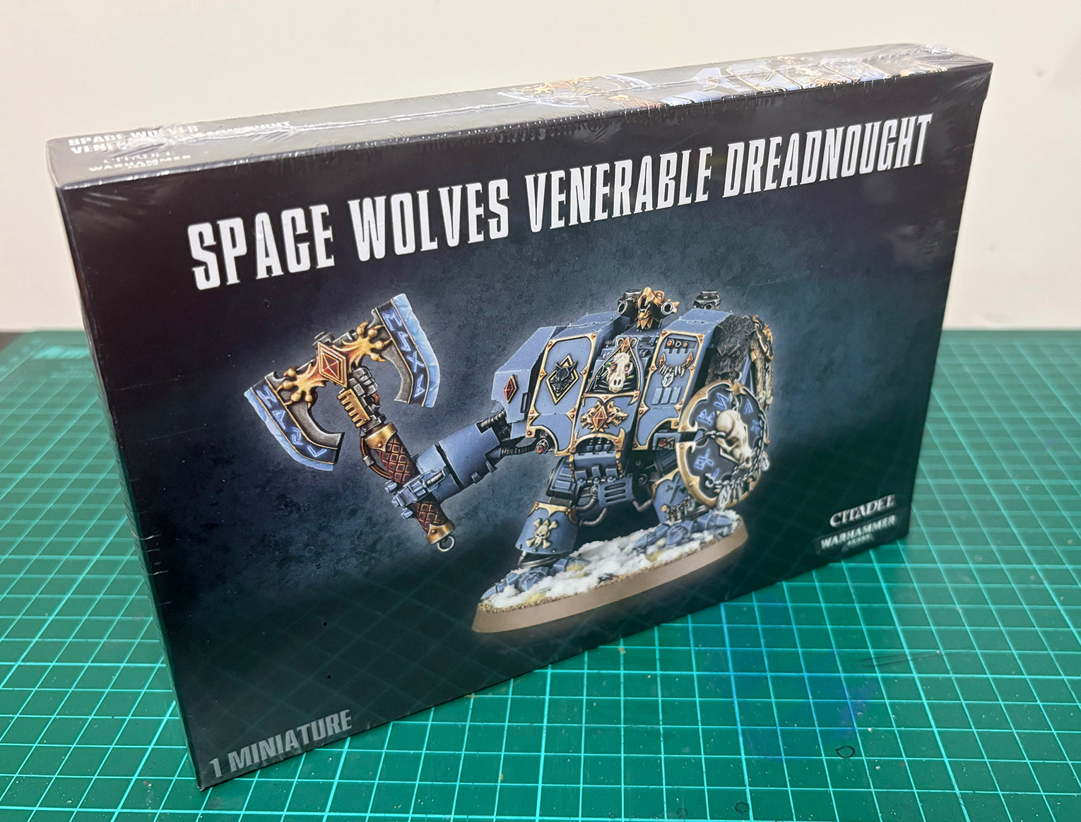 Warhammer 40K – Space Wolves Venerable Dreadnought – New & Sealed | Space Marines | Games Workshop