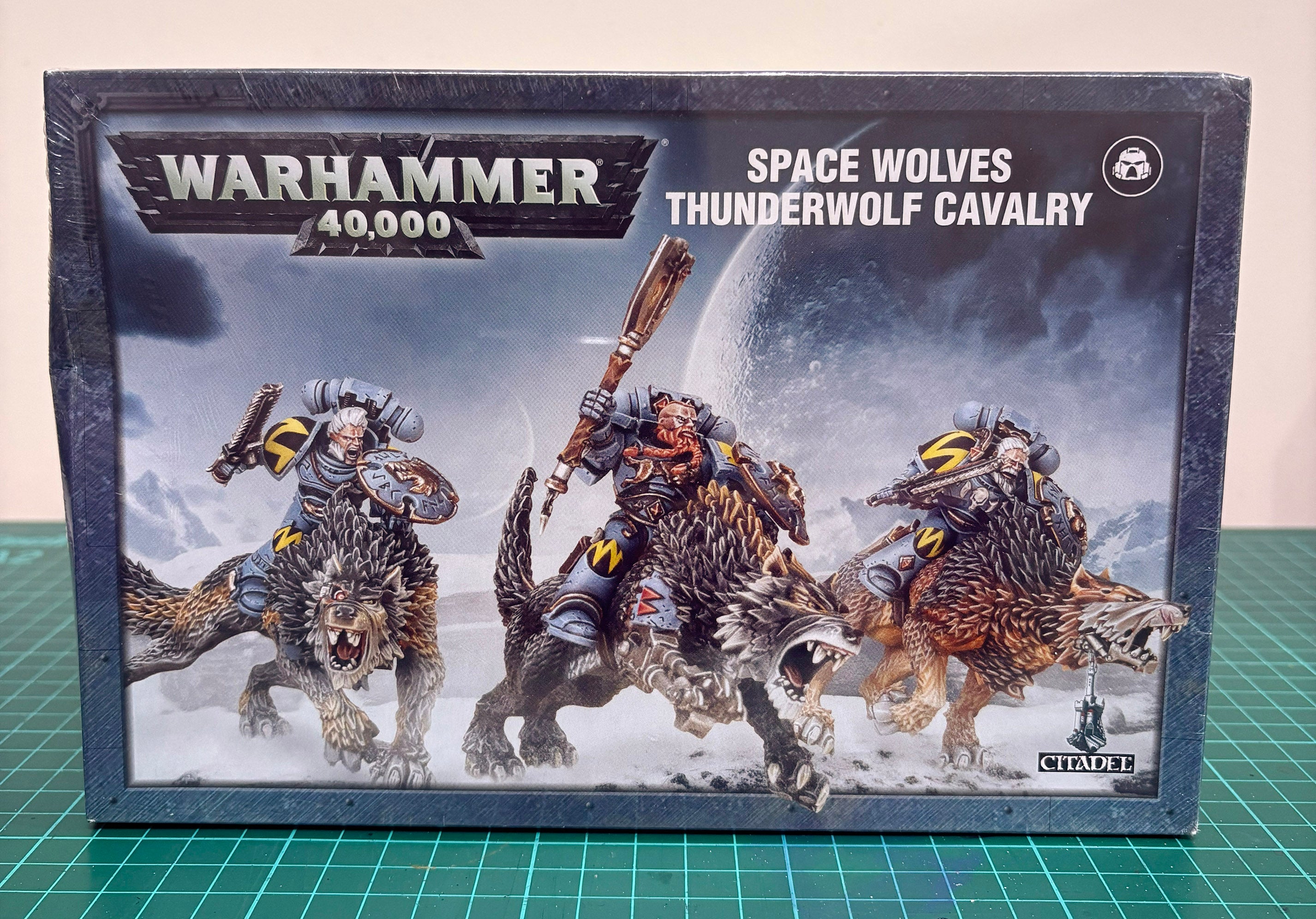 Warhammer 40,000 – Space Wolves Thunderwolf Cavalry | Factory Sealed | Citadel Miniature