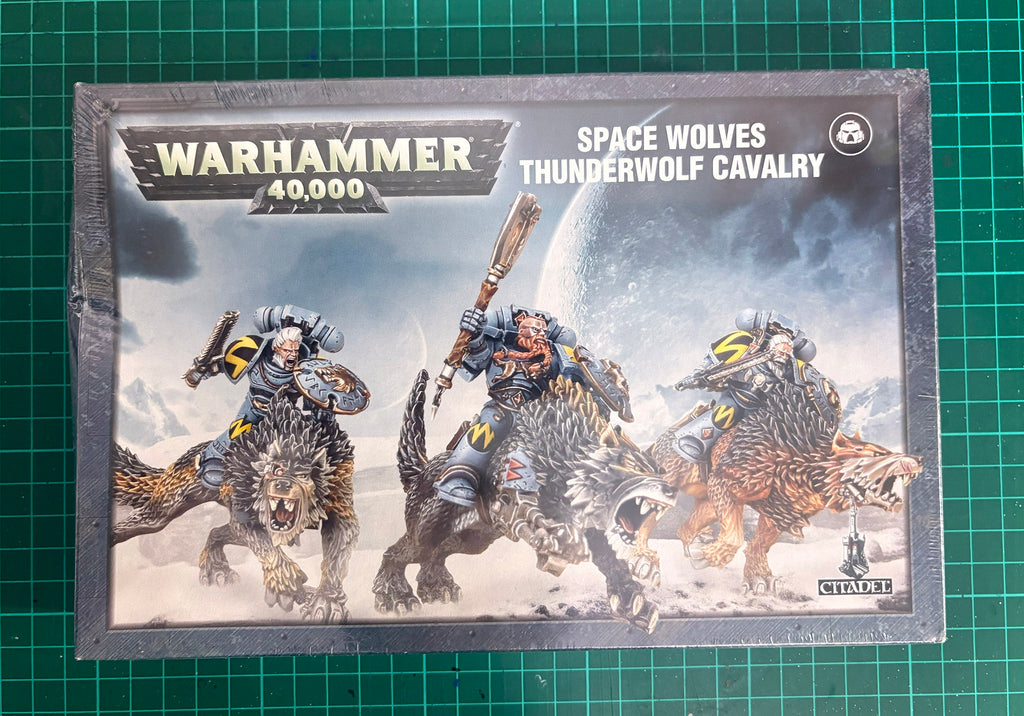 Warhammer 40,000 – Space Wolves Thunderwolf Cavalry | Factory Sealed | Citadel Miniature