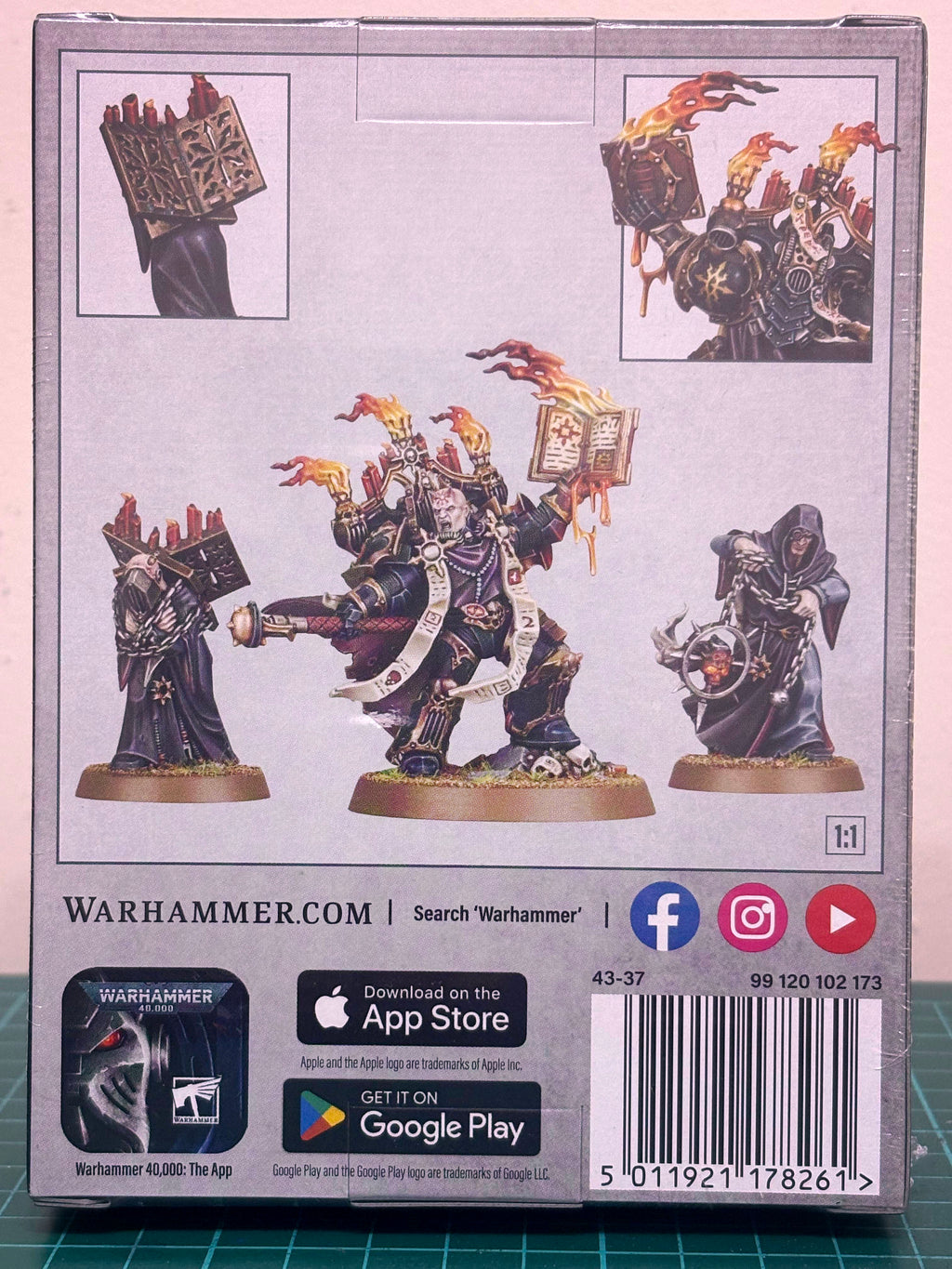 Warhammer 40,000 – Chaos Space Marines: Dark Apostle (Factory Sealed) | Citadel Miniatures