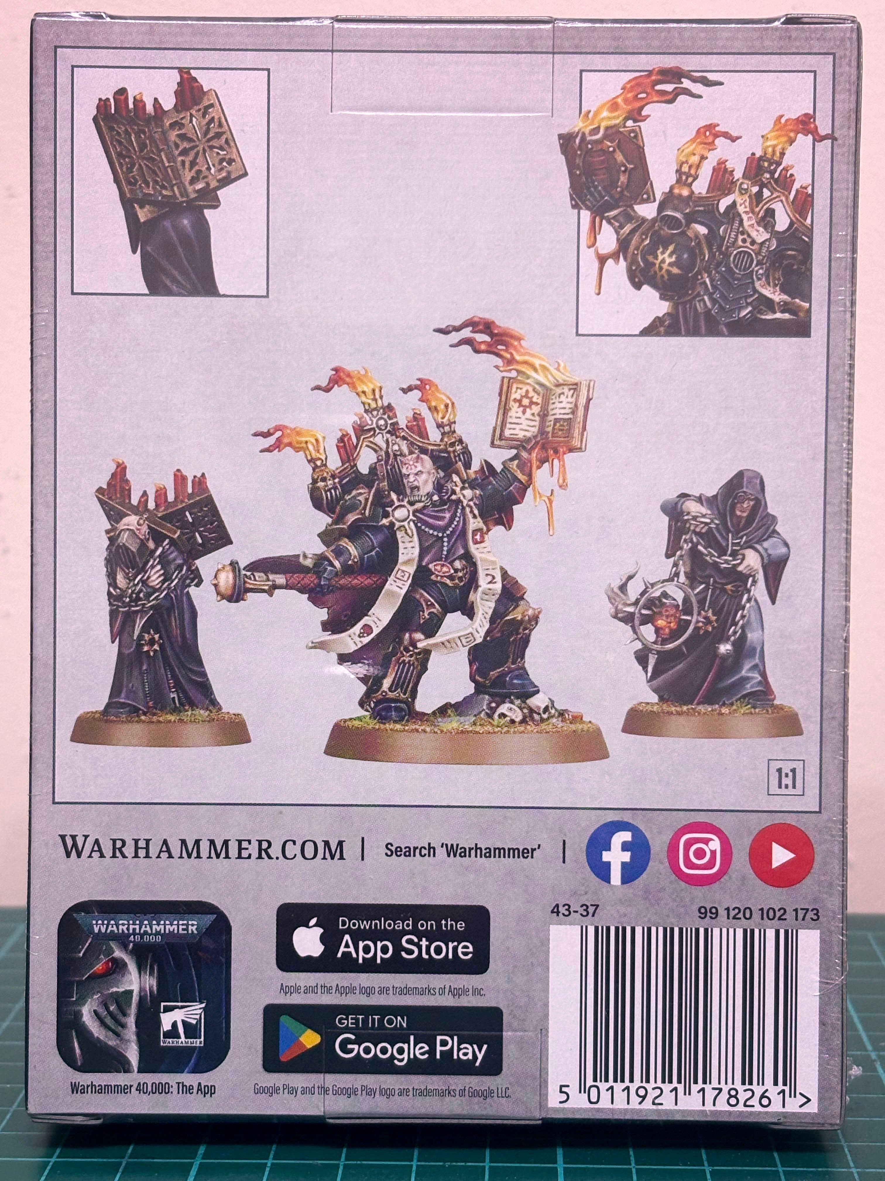 Warhammer 40,000 – Chaos Space Marines: Dark Apostle (Factory Sealed) | Citadel Miniatures