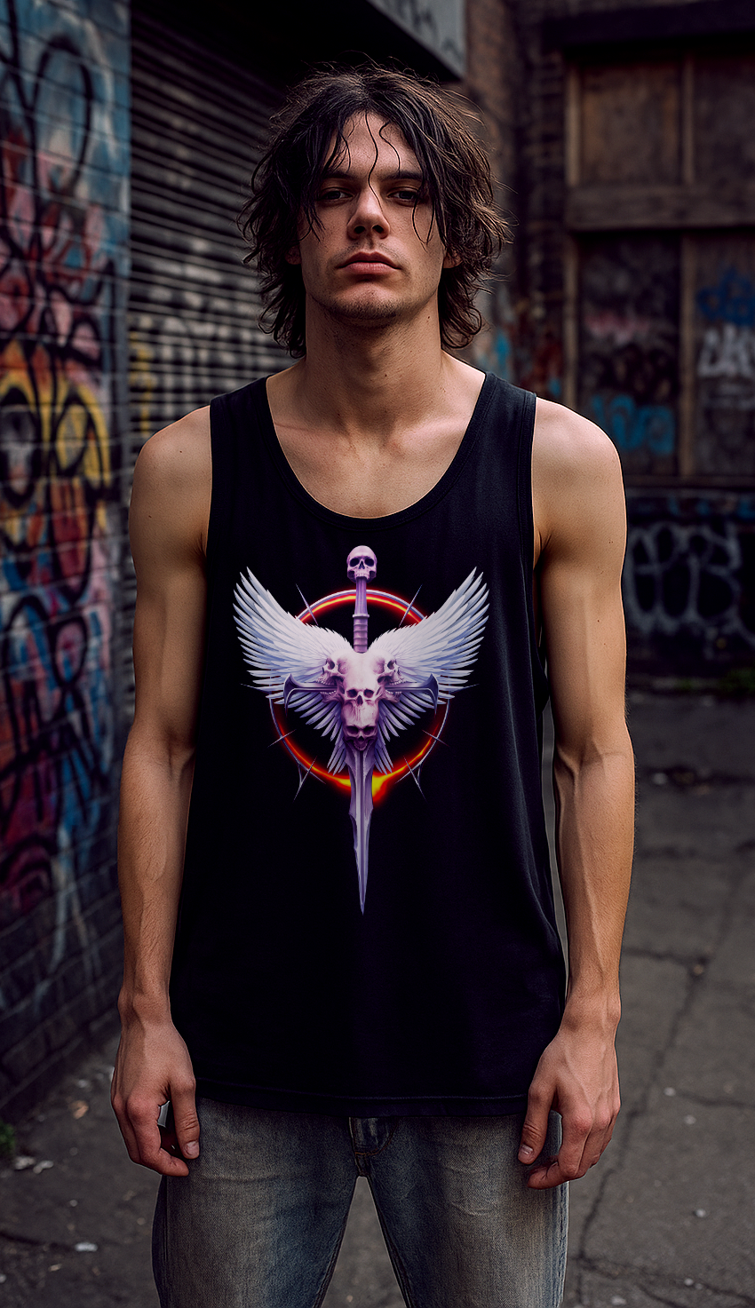 Angels Bane Apocalypse Loose Tank Top