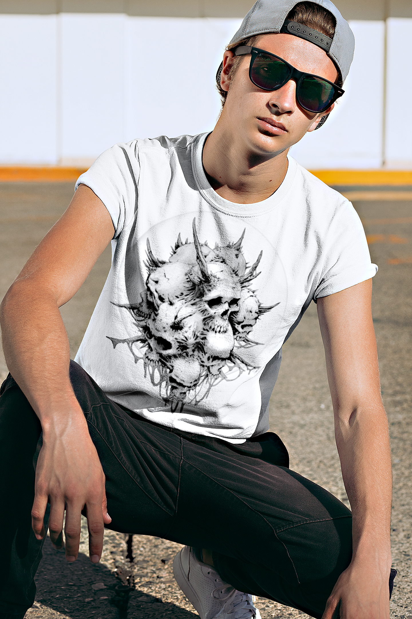 Crecent Apparition of Death Light T-Shirt