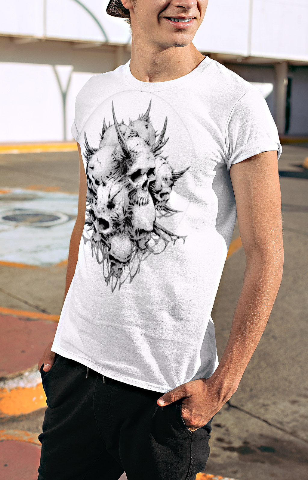 Crecent Apparition of Death Light T-Shirt
