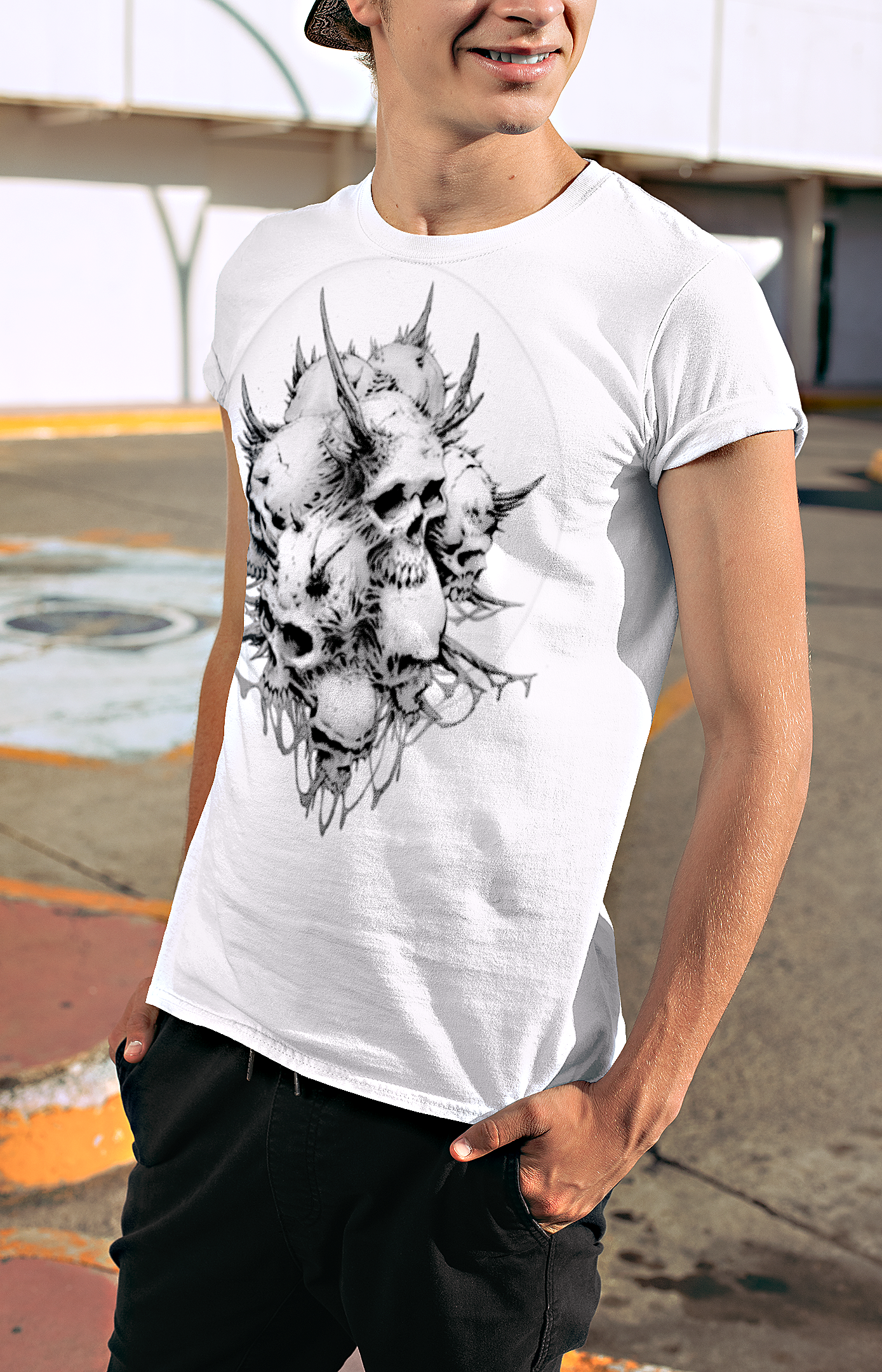 Crecent Apparition of Death Light T-Shirt