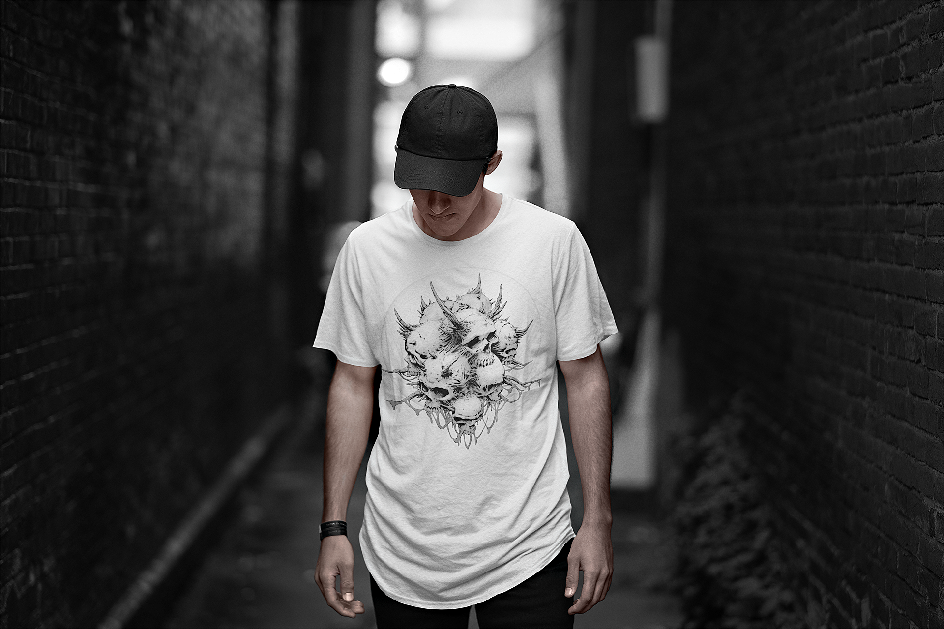 Crecent Apparition of Death Light T-Shirt